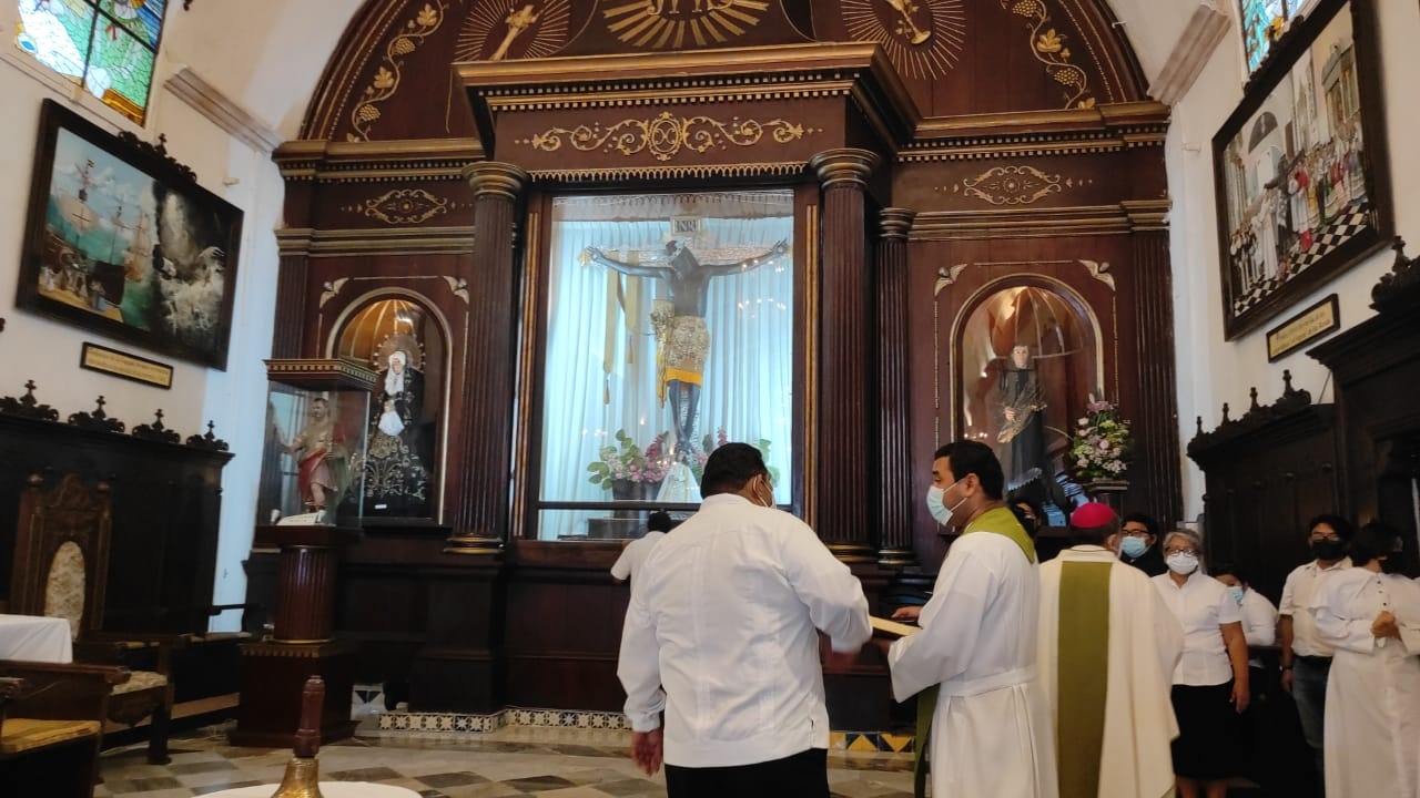 La Feria de San Román celebra el 459 aniversario de la llegada del Cristo Negro a Campeche La Feria de San Román celebra el 459 aniversario de la llegada del Cristo Negro a Campeche