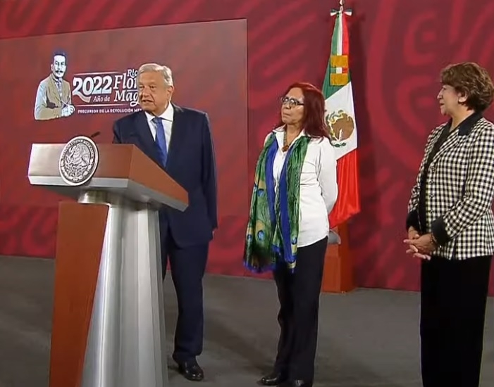 El presidente de México, Andrés Manuel López Obrador, presentó a su nueva integrante del gabinete federal