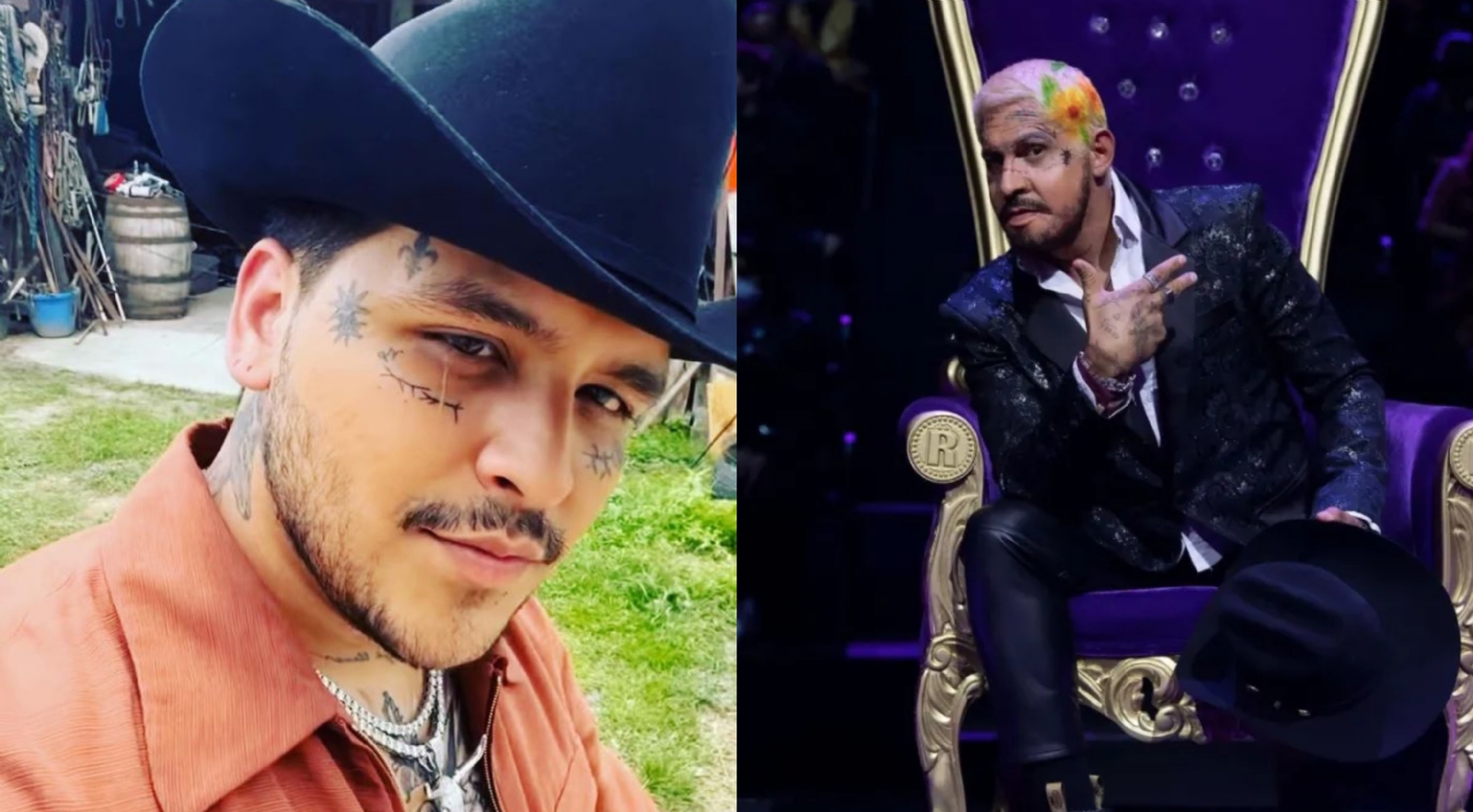 Arath de la Torre imitó a Christian Nodal