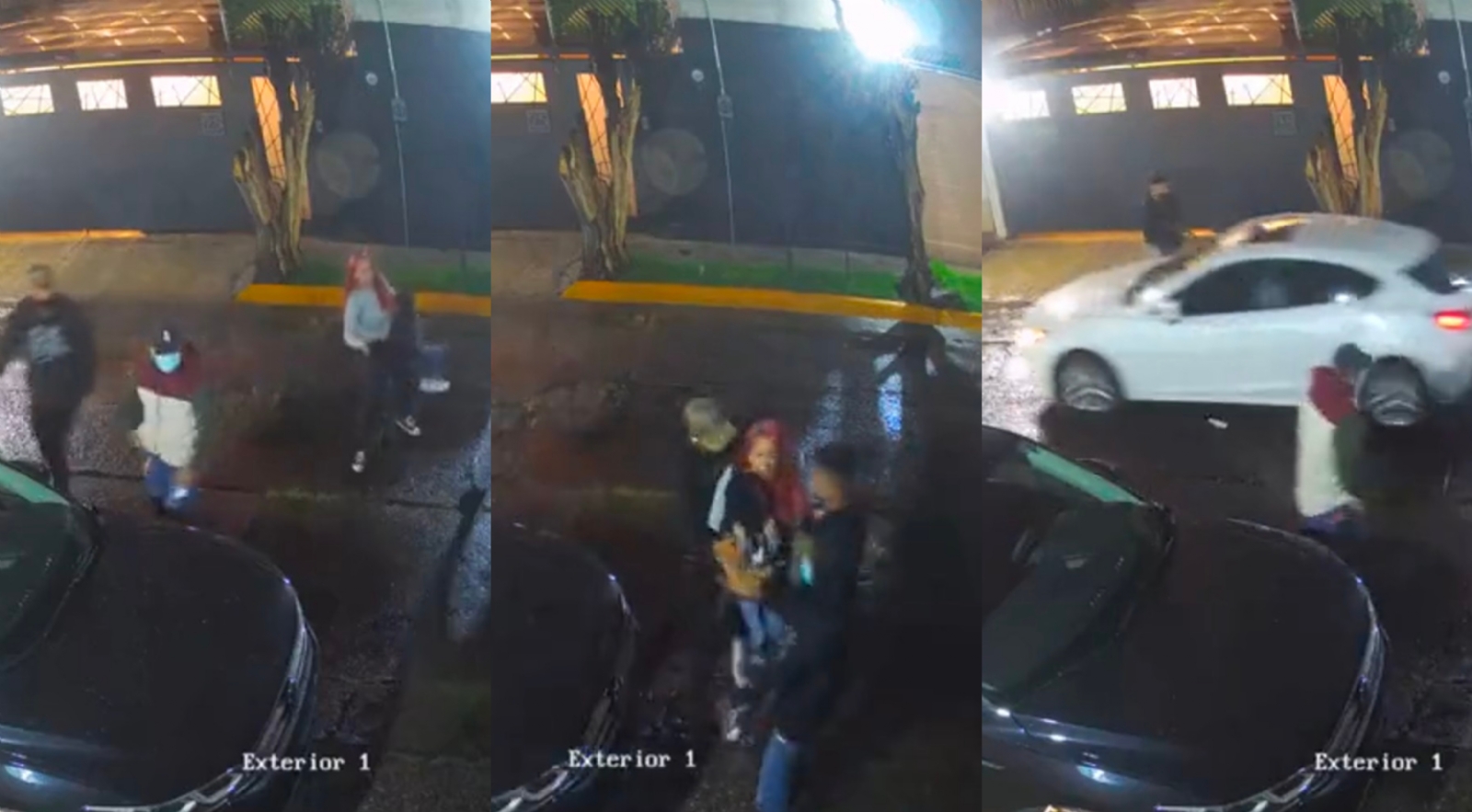 La mujer tenía a su hija en brazos cuando ocurrieron los hechos La mujer tenía a su hija en brazos cuando ocurrieron los hechos
