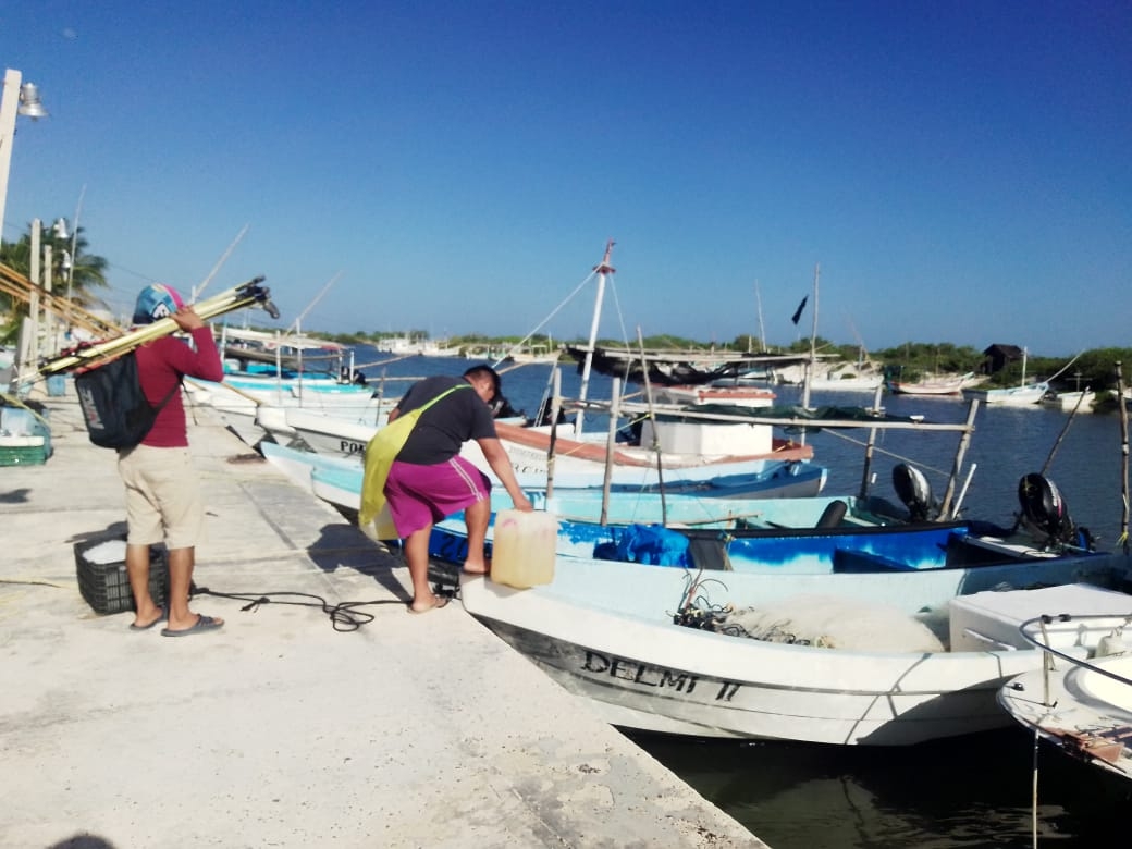 Hasta el momento la mayoría de los hombres de mar han viajado por la poca escama que se encuentra en el litoral Norte