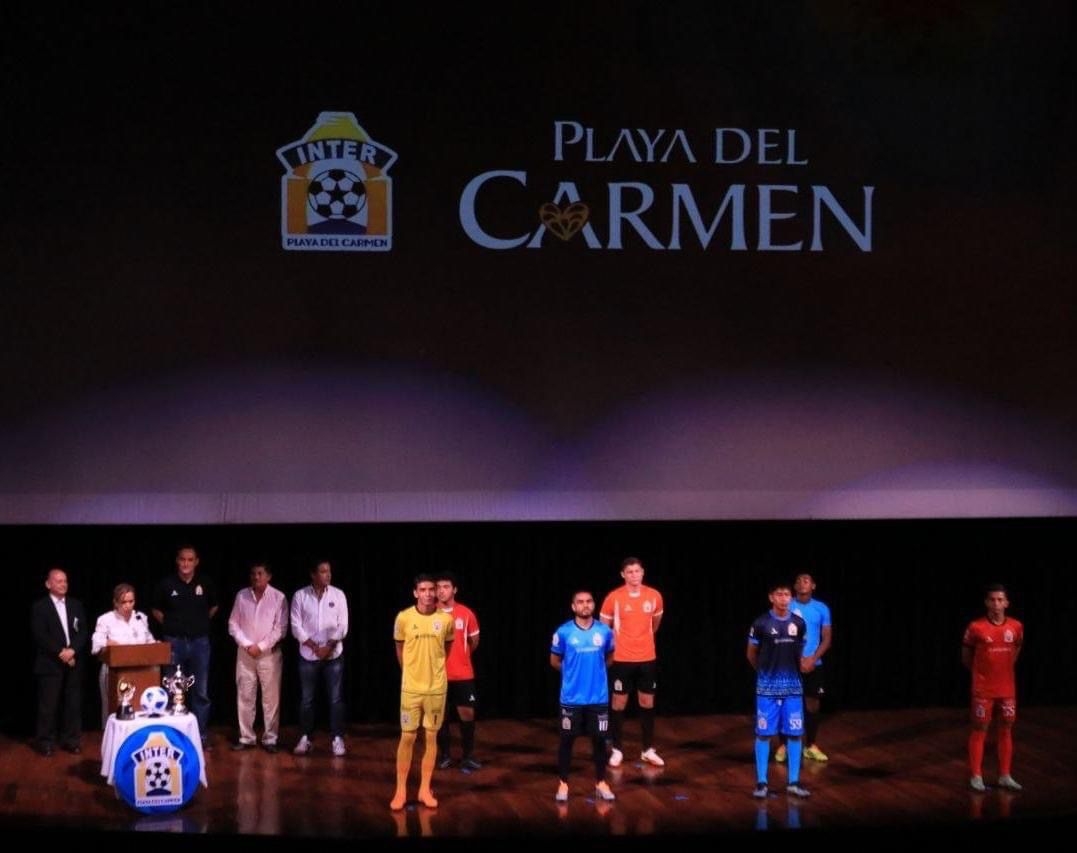 Presentan nuevas equipaciones y nuevas plantillas del Club Inter Playa del Carmen Presentan nuevas equipaciones y nuevas plantillas del Club Inter Playa del Carmen
