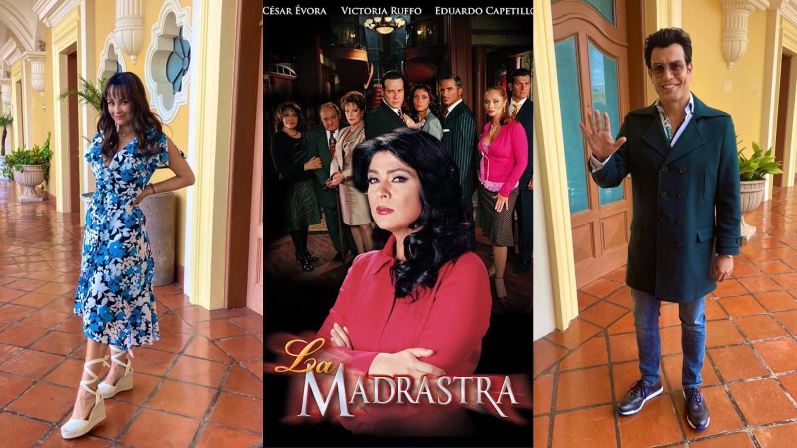 La productora Carmen Armendáriz decidió hacer su versión de esta telenovela original chilena, ahora con Aracely Arámbula y Andrés Palacios. Foto: Especial La productora Carmen Armendáriz decidió hacer su versión de esta telenovela original chilena, ahora con Aracely Arámbula y Andrés Palacios. Foto: Especial