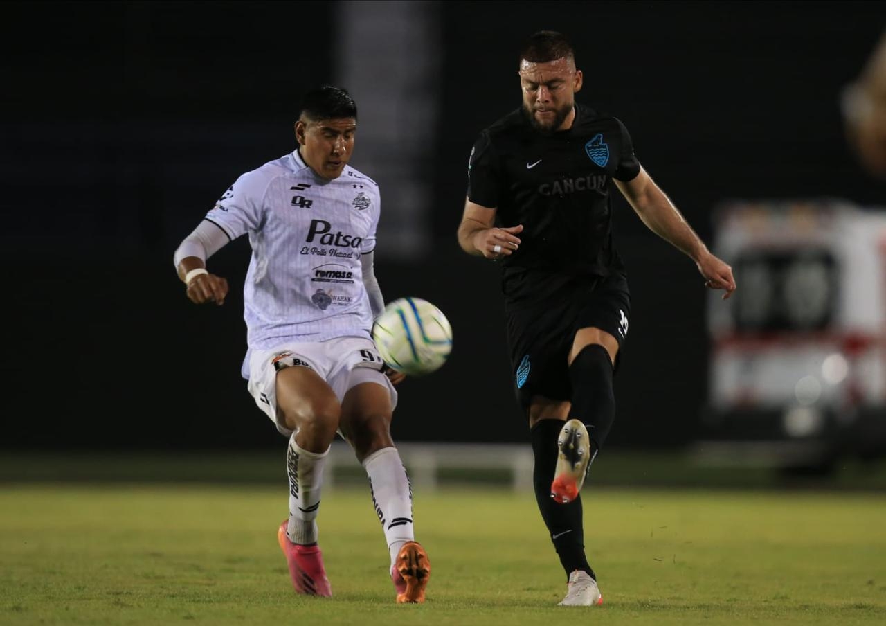 Cancún FC y Alebrijes de Oaxaca igual tras ríspido encuentro en el Andrés Quintana Roo