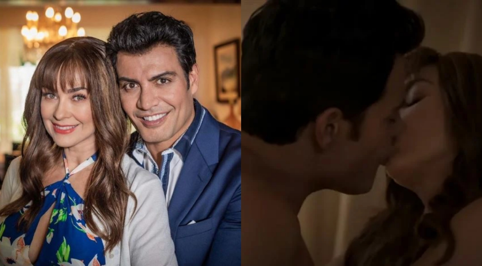 Andrés Palacios y Aracely Arámbula elevaron la temperatura con una escena de La Madrastra