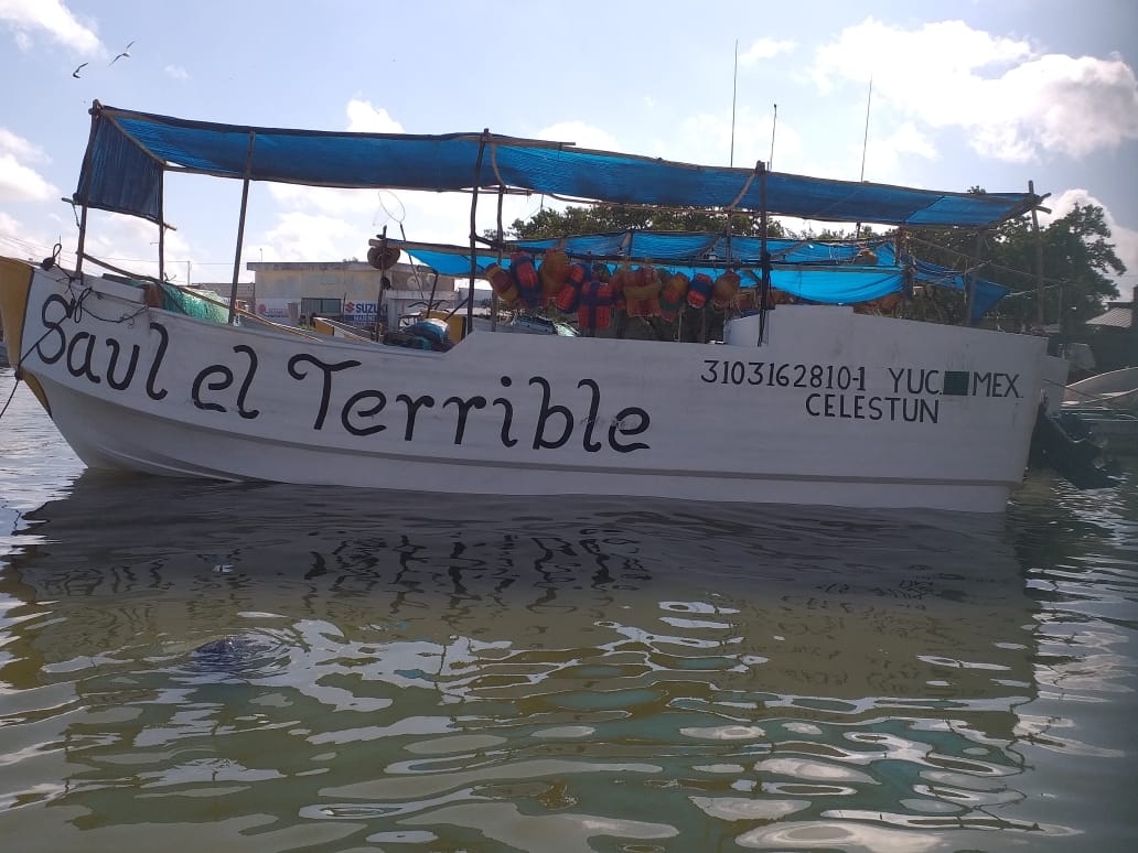 Familiares del pescador de Sabancuy fueron hasta Celestún para saber qué es lo que pasaba