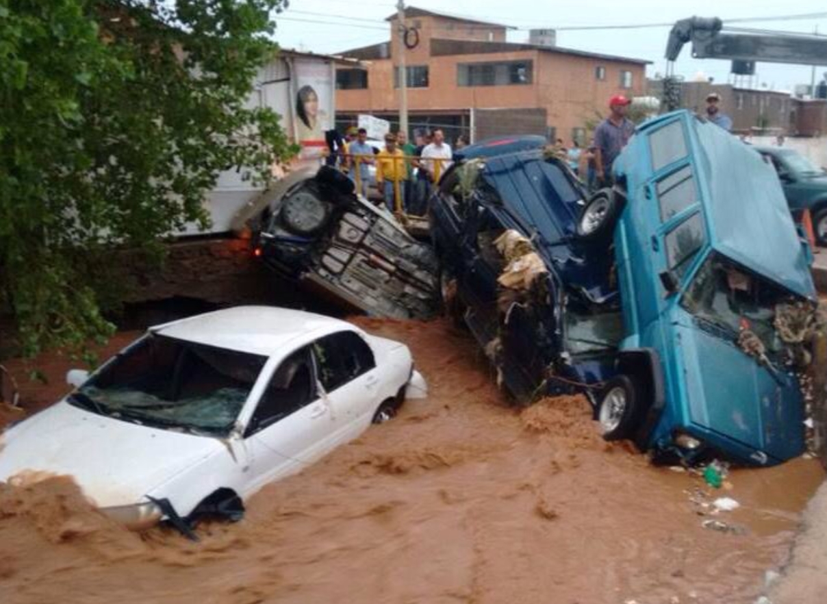 Protección Civil activó operativo de emergencia para atender la situación de colonias y comunidades rurales en Guaymas y Empalme