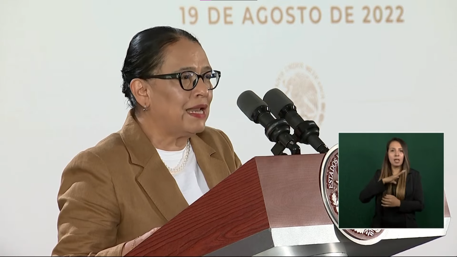 Rosa Icela Rodríguez indicó que los delitos contra la salud registraron una baja de más de 19 por ciento comparando los primeros siete meses del 2022 con las del 2021 Rosa Icela Rodríguez indicó que los delitos contra la salud registraron una baja de más de 19 por ciento comparando los primeros siete meses del 2022 con las del 2021