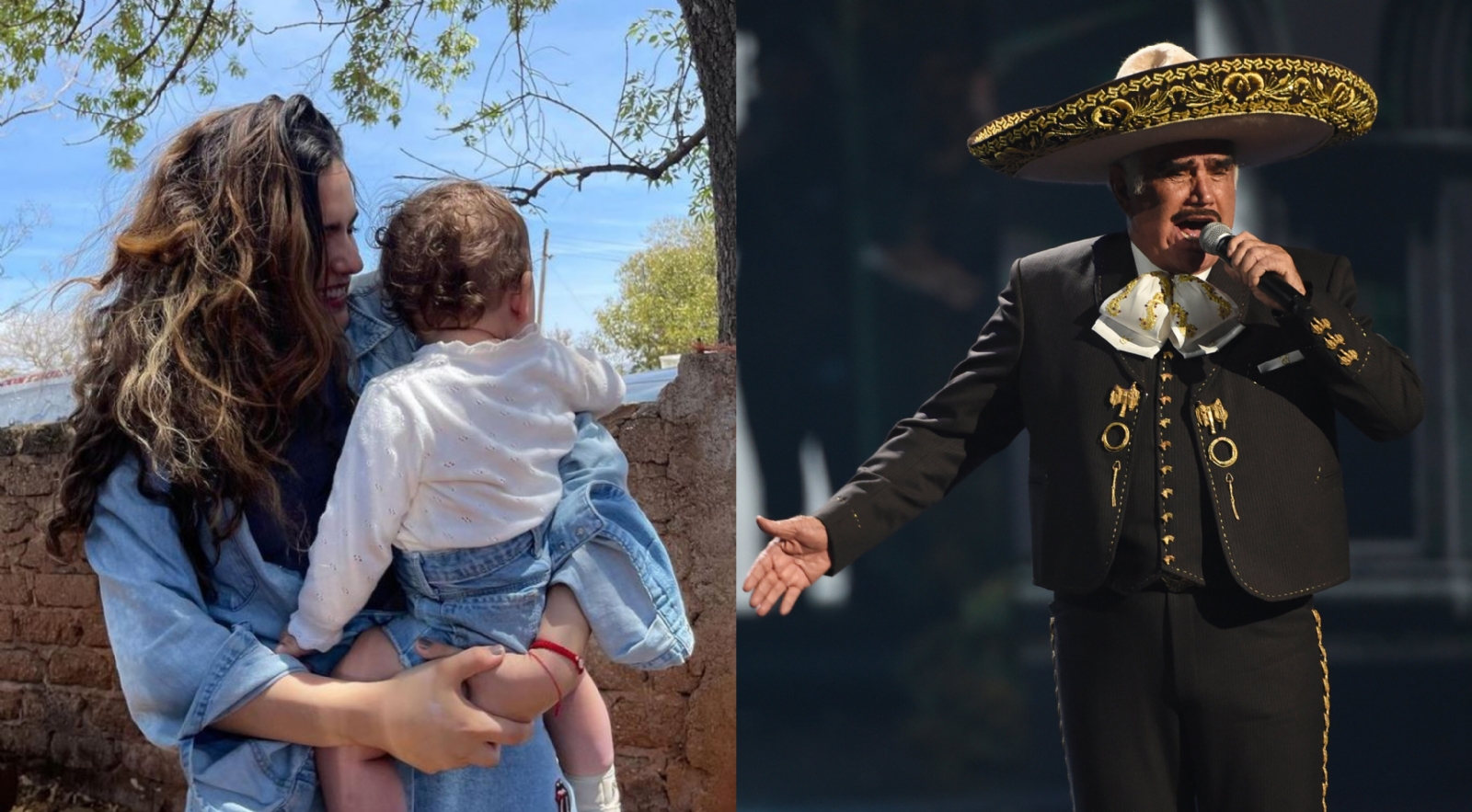 Camila Fernández señaló que vivió un evento paranormal con Vicente Fernández