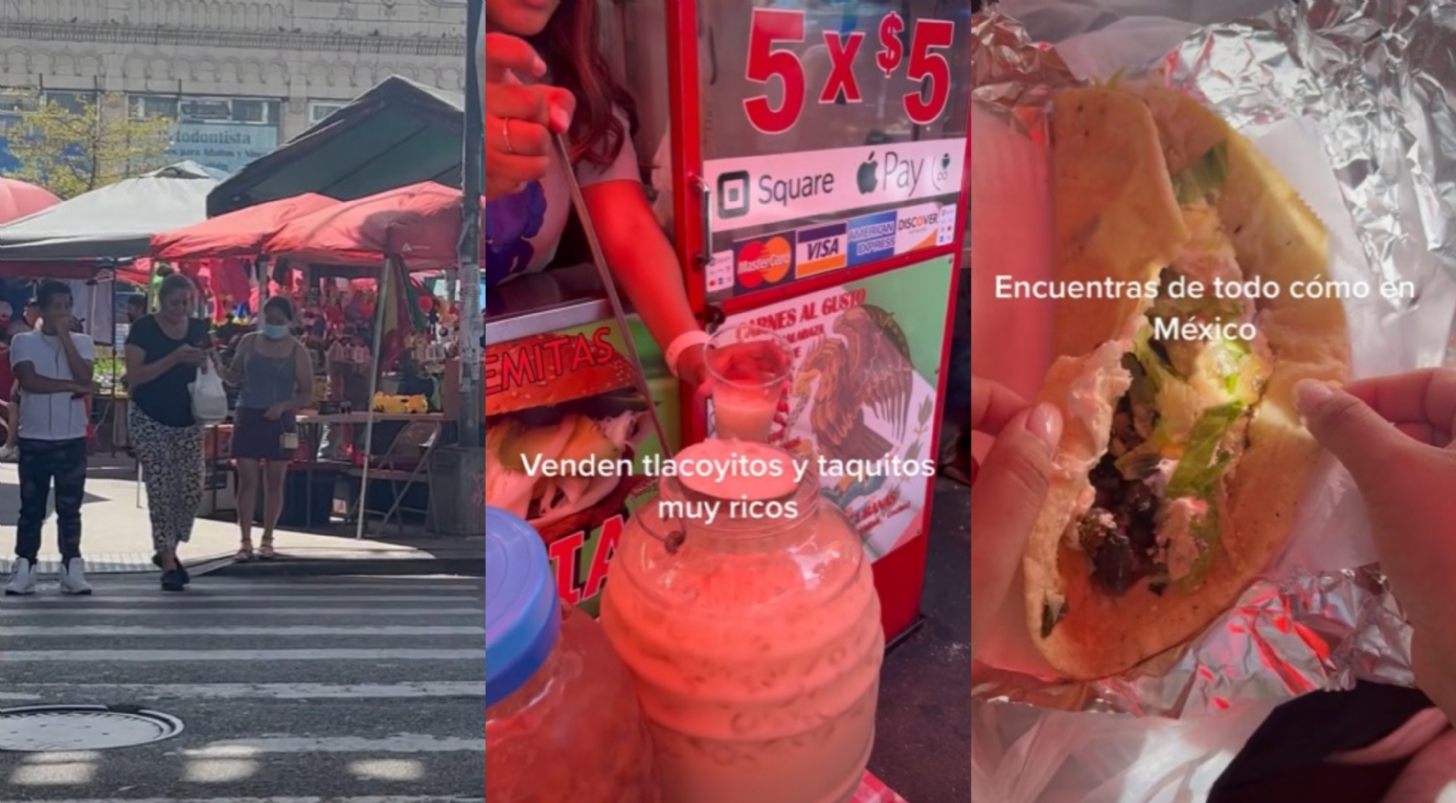 Este tianguis se ubica en el condado de Queens en Nueva York