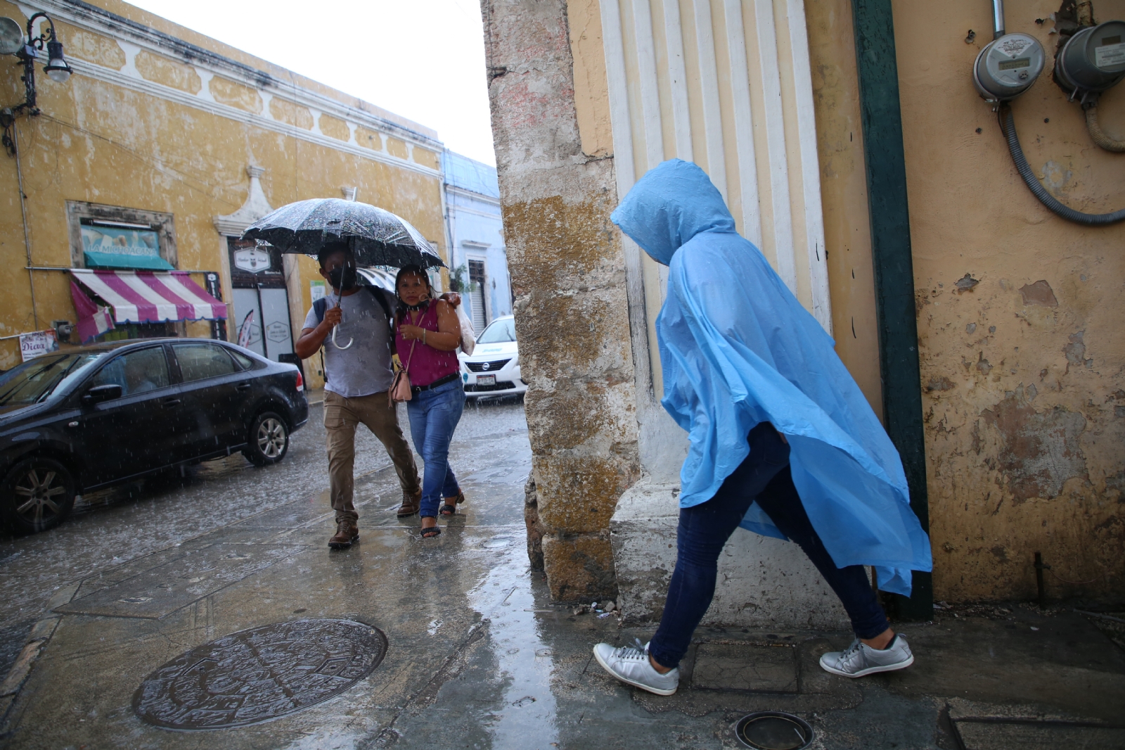 Se espera que las lluvias se presenten durante la tarde en Mérida