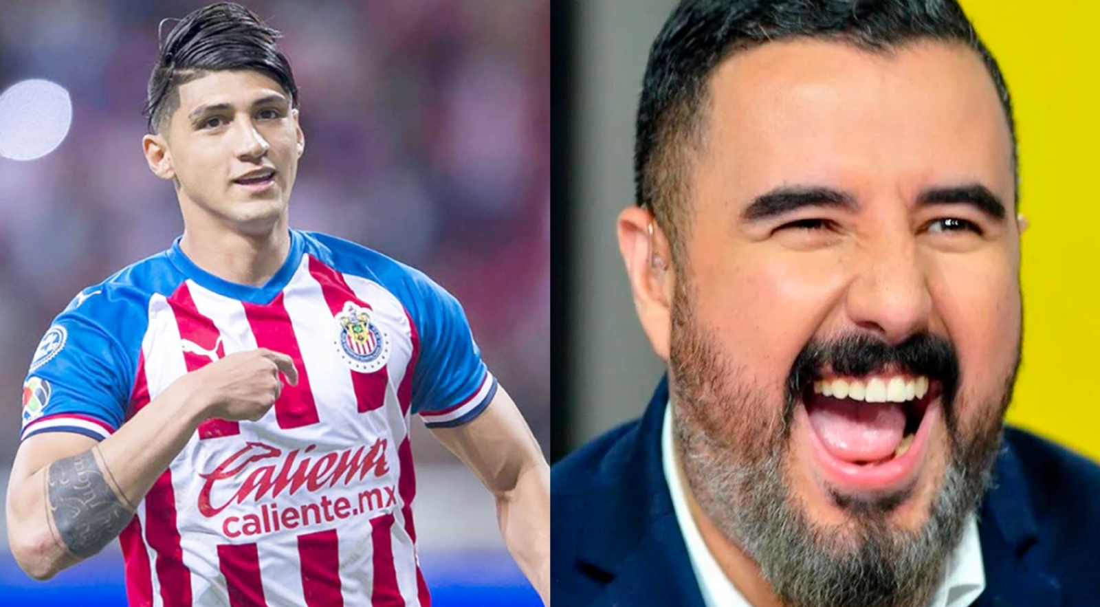 Alan Pulido llamó de igual forma 'panzón y chelero' a Álvaro Morales