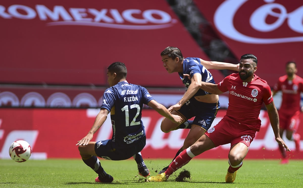 Toluca llega a este duelo después de empatar 1-1 como locales con el Monterrey en la cancha del Nemesio Díez.