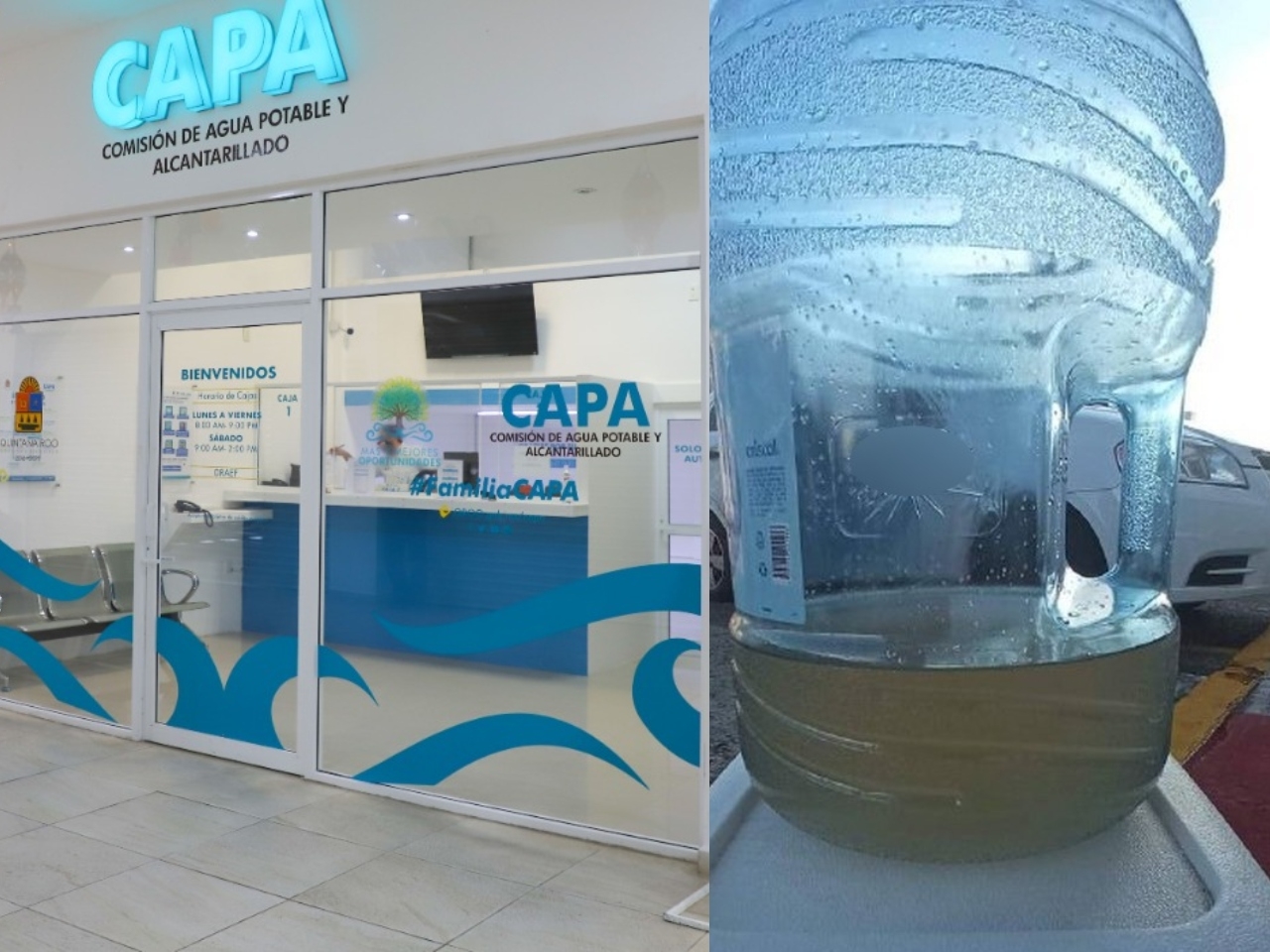 La CAPA no ha hecho mención sobre el por qué el agua suministrada a la colonia Maya Real en Chetumal llegue de color marrón La CAPA no ha hecho mención sobre el por qué el agua suministrada a la colonia Maya Real en Chetumal llegue de color marrón