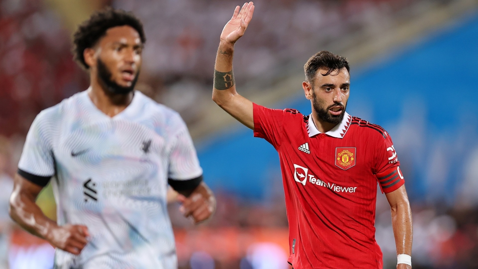 Con el nuevo fichaje Casemiro en la tribuna y Cristiano Ronaldo en el banco Manchester United derrota 2-1 a Liverpool