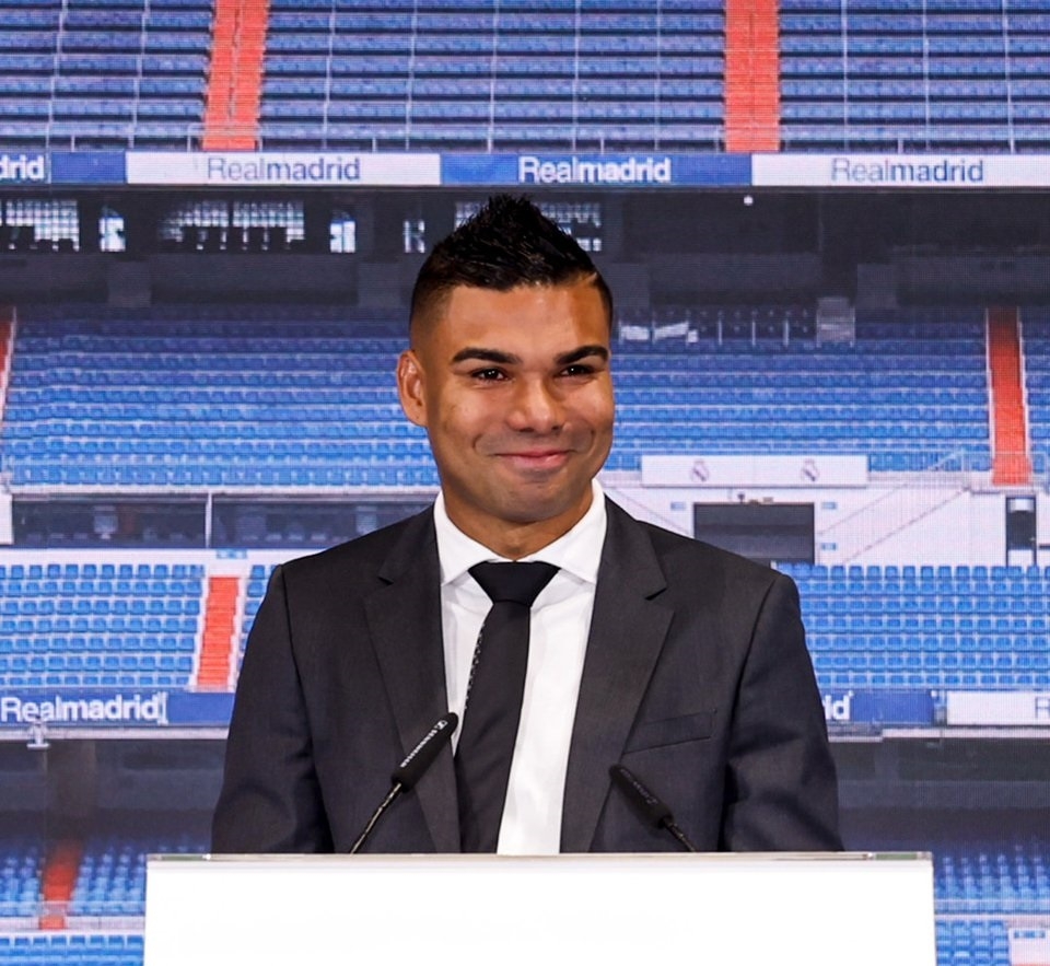 Casemiro es el tercer traspaso más caro de la historia del Real Madrid