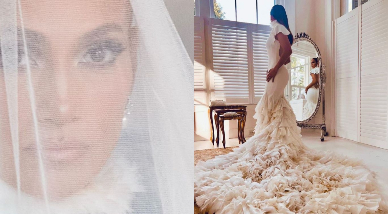 Jennifer López lució deslumbrante en su boda
