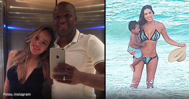 Karla Pineda separó a Aquivaldo Mosquera de su esposa y sus hijas Karla Pineda separó a Aquivaldo Mosquera de su esposa y sus hijas