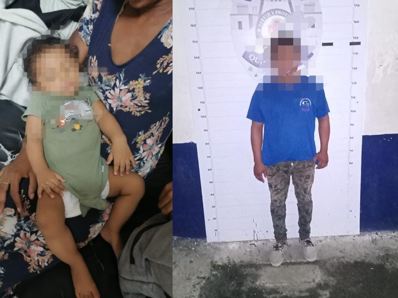 El detenido por el secuestro de un bebé en Cancún fue llevado a la Fiscalía General del Estado de Quintana Roo en la ciudad para enfrentar los cargos en su contra