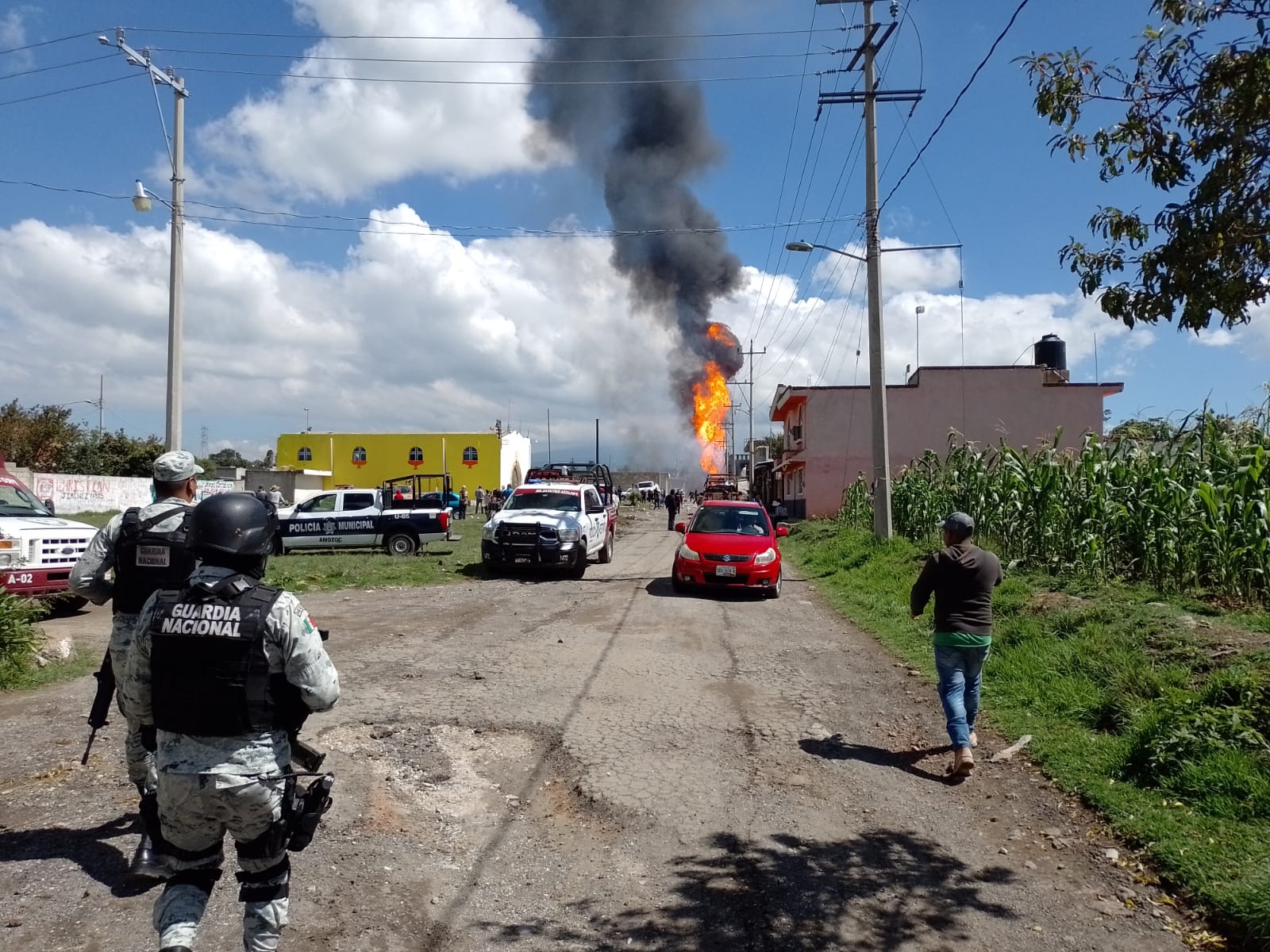 Toma clandestina localizada en Amozoc ha sido controlada: PEMEX