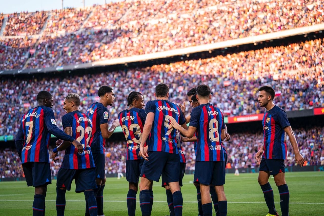 Robert Lewandowski comanda, con doblete, triunfo del Barcelona Robert Lewandowski comanda, con doblete, triunfo del Barcelona