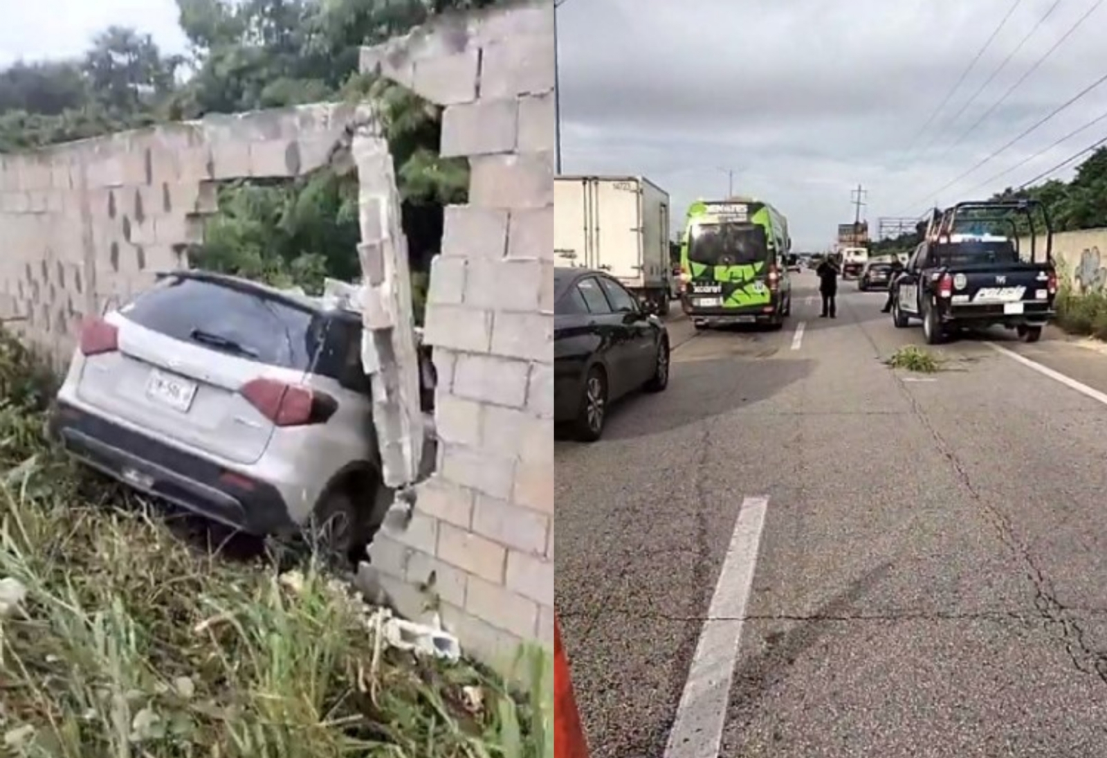 Los testigos del percance marcaron al 911 para que llegar la asistencia médica e incluso bomberos Los testigos del percance marcaron al 911 para que llegar la asistencia médica e incluso bomberos