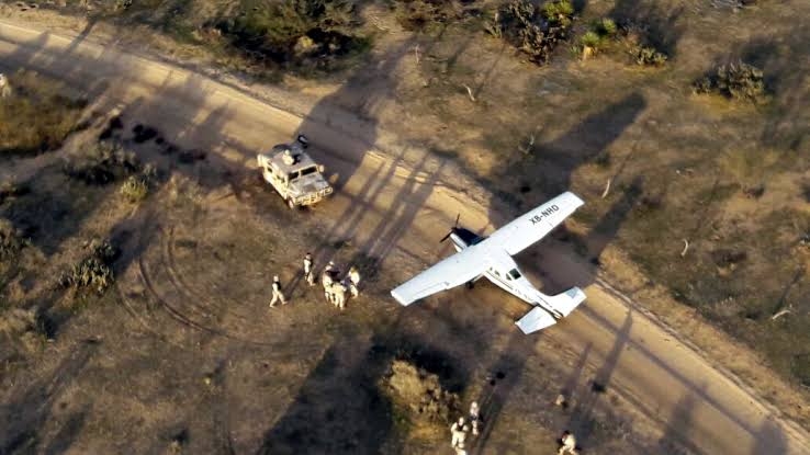 La avioneta permaneció asegurada por la FGR tres años, antes de que fuese sacada del sitio donde permanecía vigilada