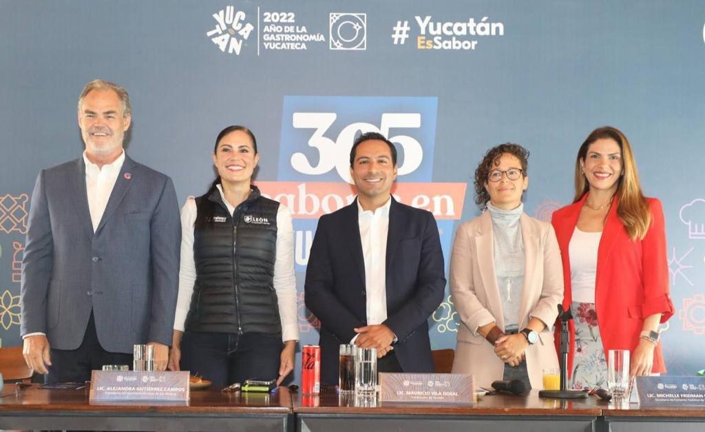 Vila Dosal resaltó el trabajo colaborativo entre Yucatán y Guanajuato con su Gobernador, Diego Sinhue Rodríguez Vallejo
