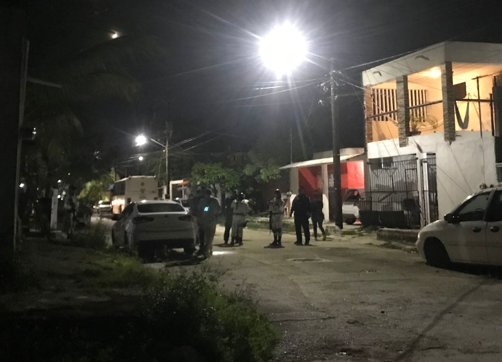 Fuerte movilización tras intento de secuestro en Puerto Juárez Fuerte movilización tras intento de secuestro en Puerto Juárez