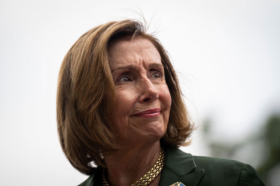 Nancy Pelosi llegó a Japón este jueves