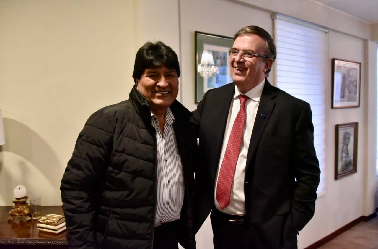 Evo Morales viene a México en septiembre: Marcelo Ebrard