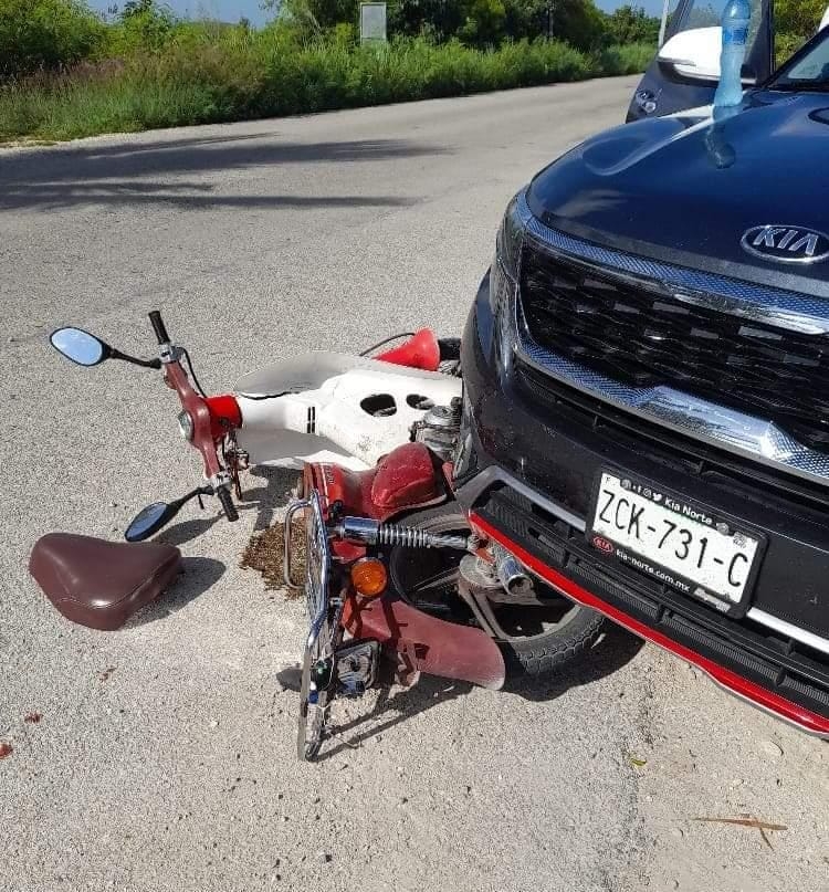A pesar del accidente, los motociclistas no requirieron ser trasladados al hospital A pesar del accidente, los motociclistas no requirieron ser trasladados al hospital