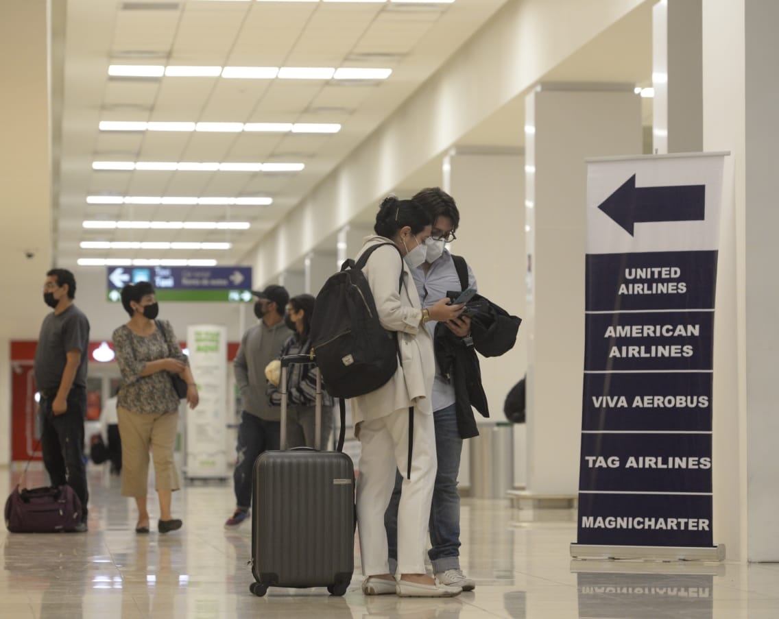 ASUR informó que son 56 los vuelos previstos para hoy hasta las 23:00 horas