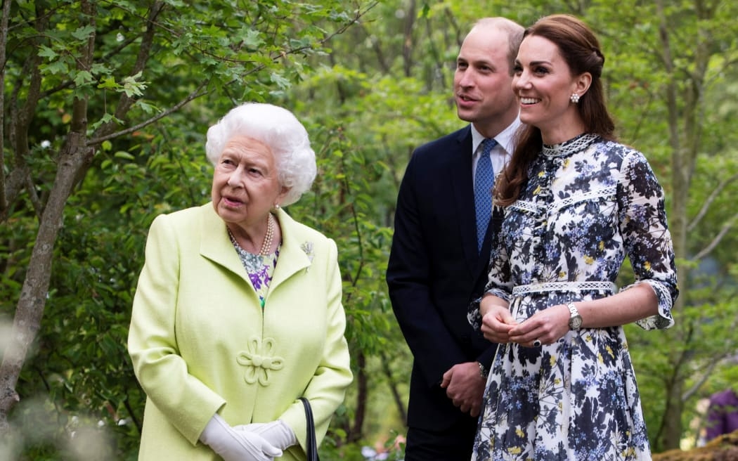 La Reina Isabel II estuvo con William y su esposa, Kate Middleton en diversos eventos públicos de la Realeza de Inglaterra