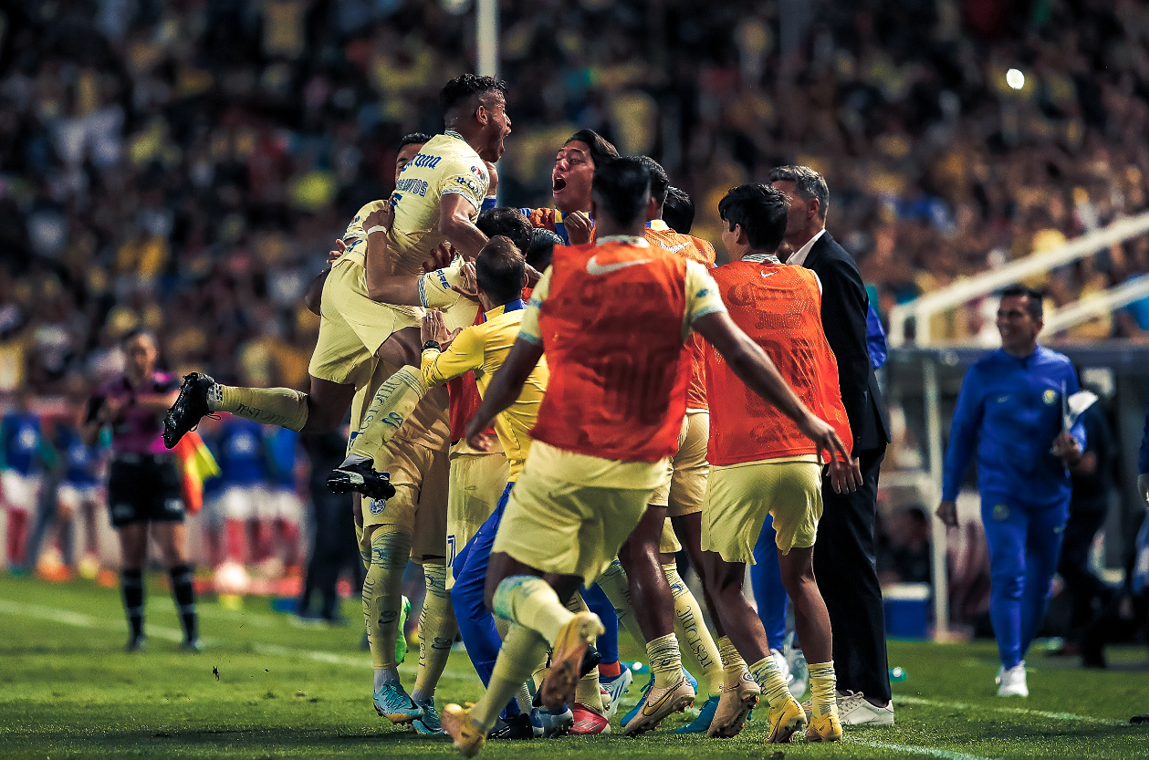América le remontó a Necaxa en la Jornada 14 del Apertura 2022 y siguen siendo líderes de la Liga MX