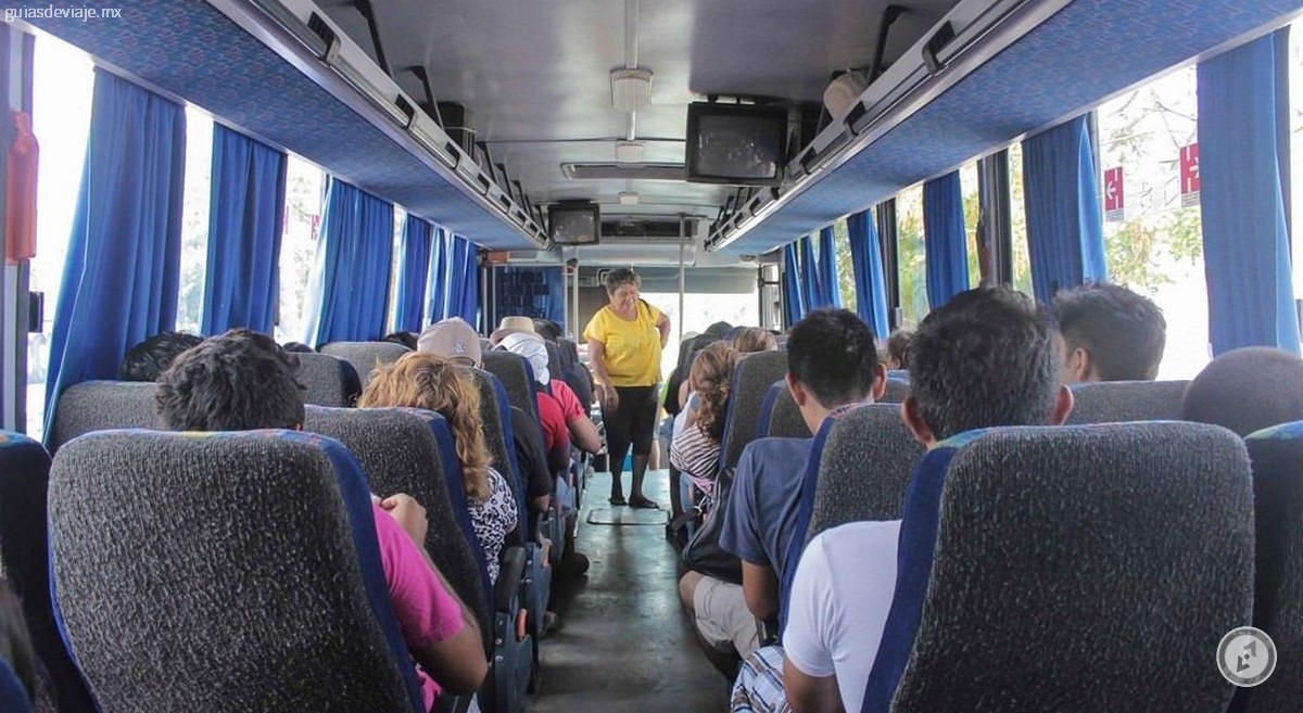 El operativo de revisión se dio cuando el autobús circulaba a la altura de Poxilá, comisaría de Umán El operativo de revisión se dio cuando el autobús circulaba a la altura de Poxilá, comisaría de Umán