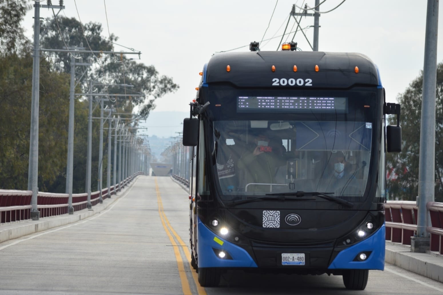 Ciudad de México abre pruebas del trolebús elevado en Iztapalapa Ciudad de México abre pruebas del trolebús elevado en Iztapalapa
