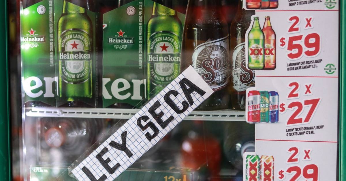 Las alcaldías informaron que habrá ley seca en la Gaceta Oficial de la CDMX Las alcaldías informaron que habrá ley seca en la Gaceta Oficial de la CDMX
