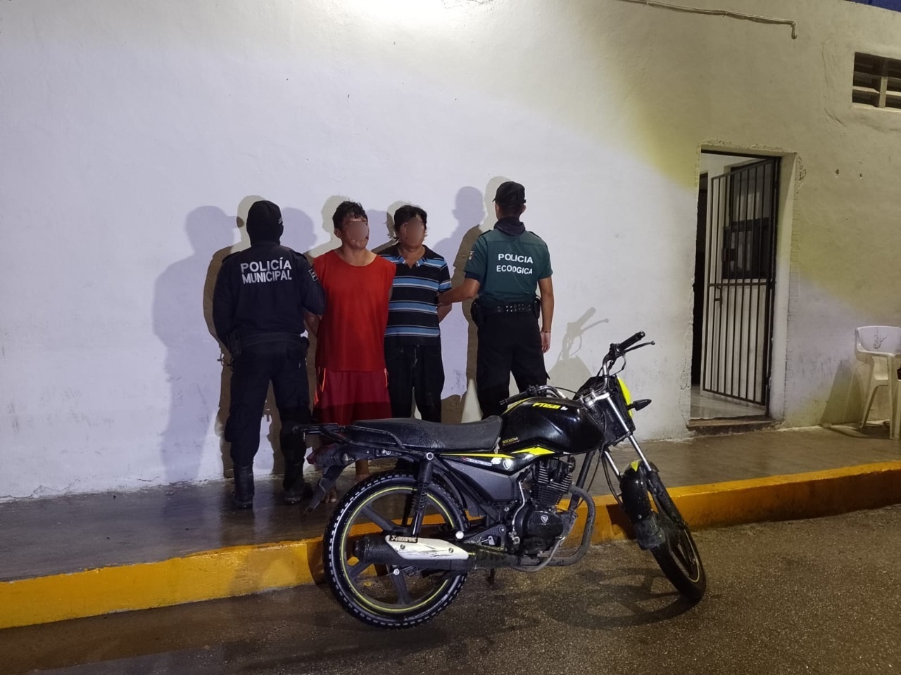 Fueron trasladados a la base policiaca ubicada enfrente del puerto de abrigo Fueron trasladados a la base policiaca ubicada enfrente del puerto de abrigo