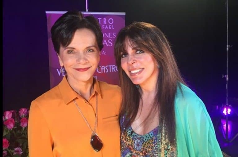 Verónica Castro contesta las críticas por fotografía con Paty Chapoy llena de filtros