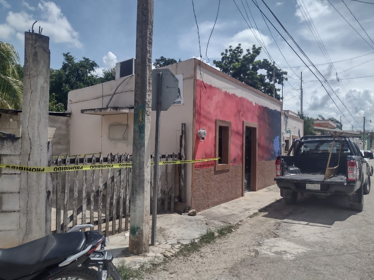 Tras el auxilio, llegaron elementos de la Policía Municipal para acordonar el área