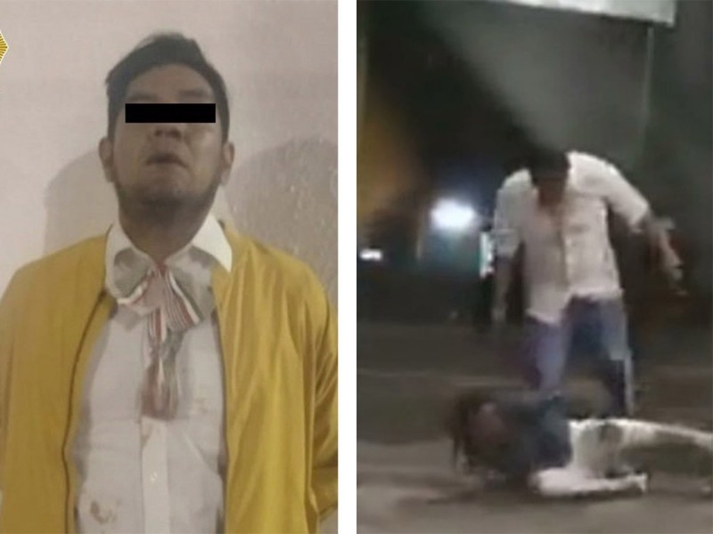 Detienen a hombre que golpeaba a mujer en Santa María la Ribera: VIDEO Detienen a hombre que golpeaba a mujer en Santa María la Ribera: VIDEO