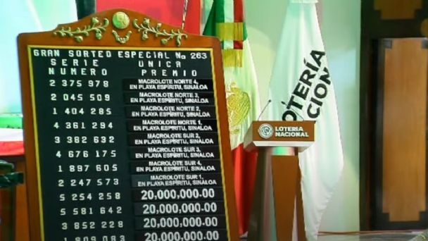 Te compartimos los resultados ganadores del Gran Sorteo Nacional por las celebraciones del 15 de septiembre
