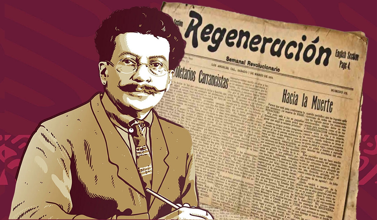 Ricardo Flores Magón fue el fundador del periódico Regeneración en 1910 Ricardo Flores Magón fue el fundador del periódico Regeneración en 1910