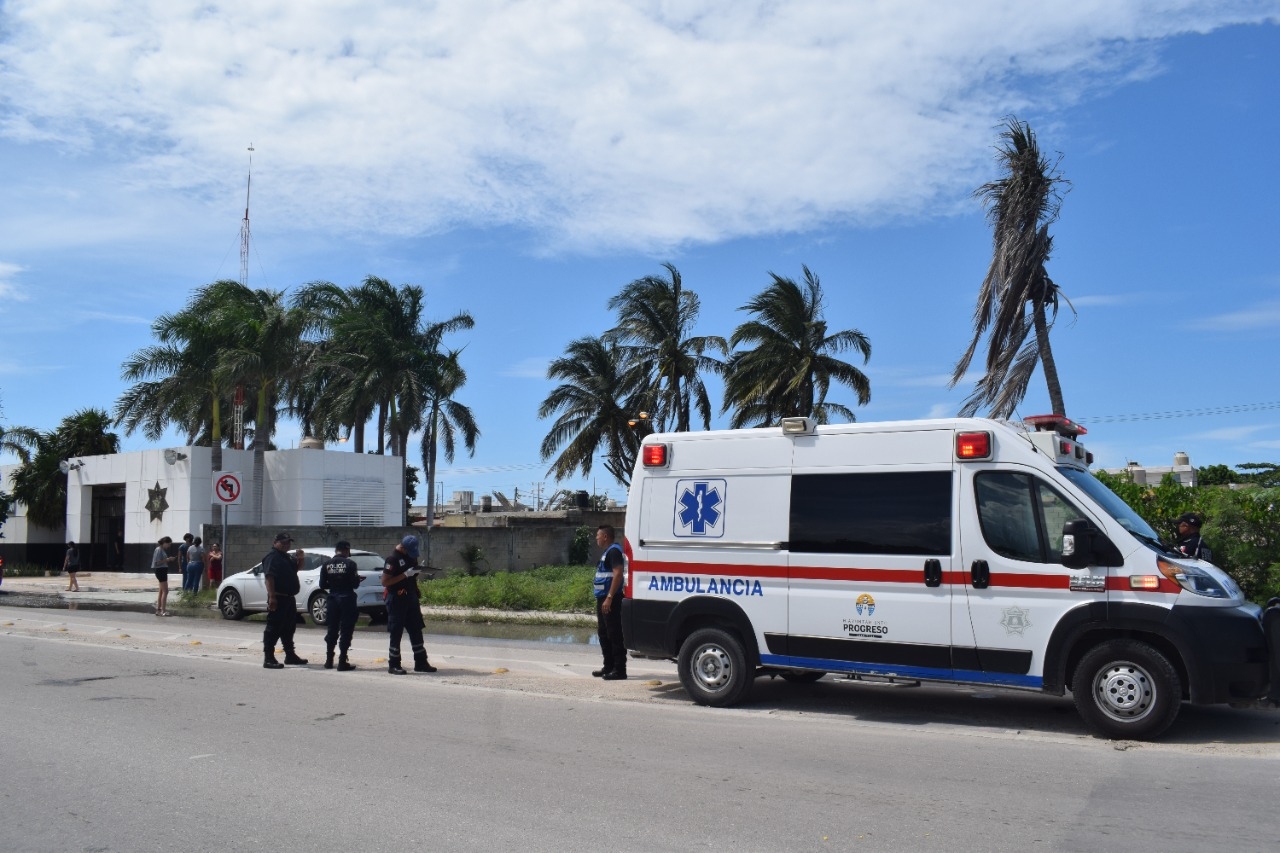 Policías estatales atendieron el hecho de tránsito Policías estatales atendieron el hecho de tránsito