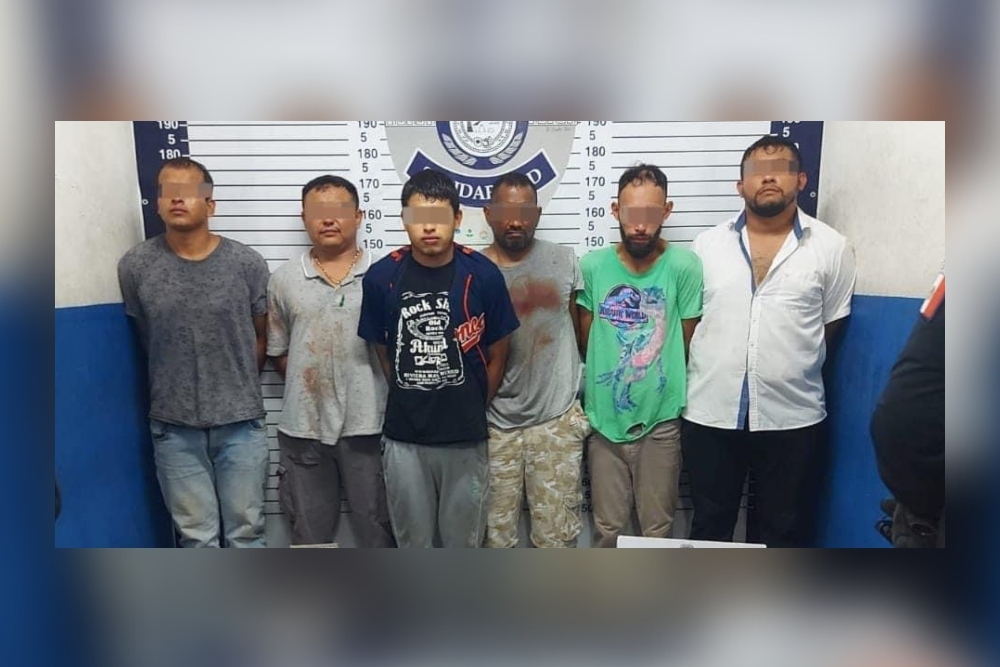 Los detenidos con drogas, un arma y cartuchos útiles permanecerán en la cárcel de Playa del Carmen, hasta su audiencia de vinculación a proceso