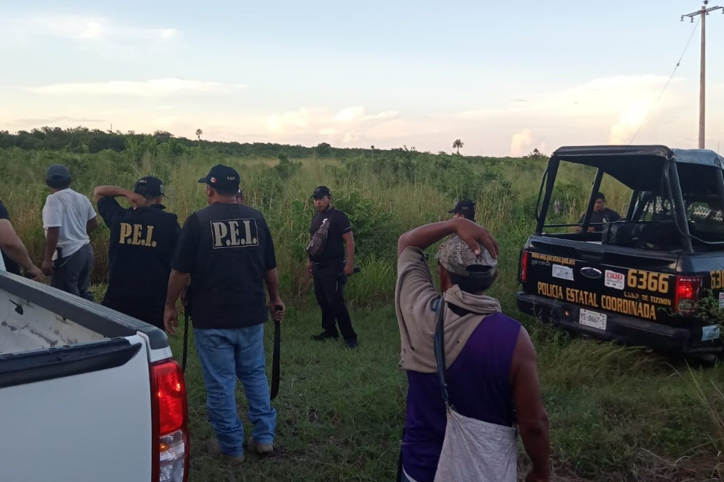 Continúan labores de búsqueda de cazadores en Panabá, Yucatán Continúan labores de búsqueda de cazadores en Panabá, Yucatán