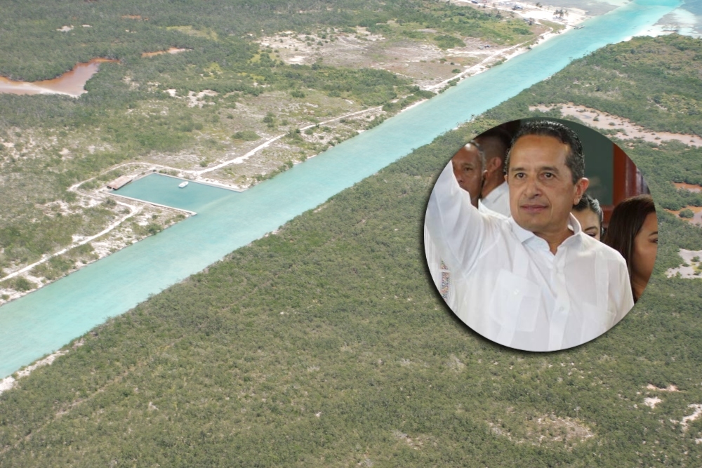El proyecto del Canal de Zaragoza en el Sur de Quintana Roo se realizaría para permitir el acceso de grandes embarcaciones a la Bahía de Chetumal El proyecto del Canal de Zaragoza en el Sur de Quintana Roo se realizaría para permitir el acceso de grandes embarcaciones a la Bahía de Chetumal