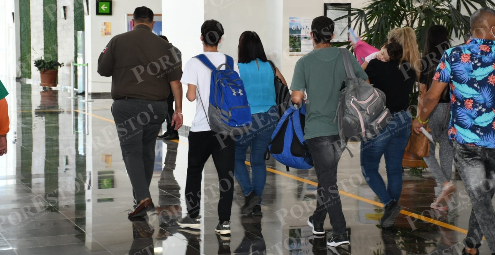 Las personas presentaban nerviosismo al ser cuestionados por el INM en Campeche