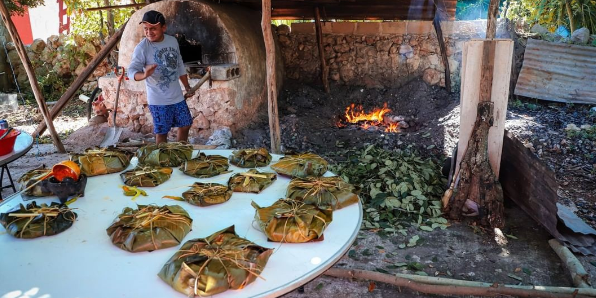 La preparación del pibipollo. Foto: Instagram primerplanomagazine
La preparación del pibipollo. Foto: Instagram primerplanomagazine